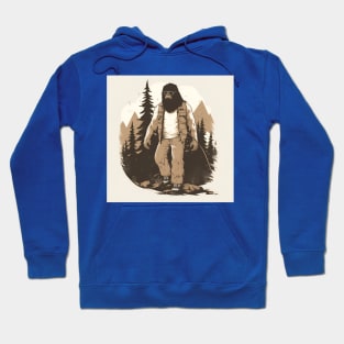 Dope Sasquatch in Nature Hoodie